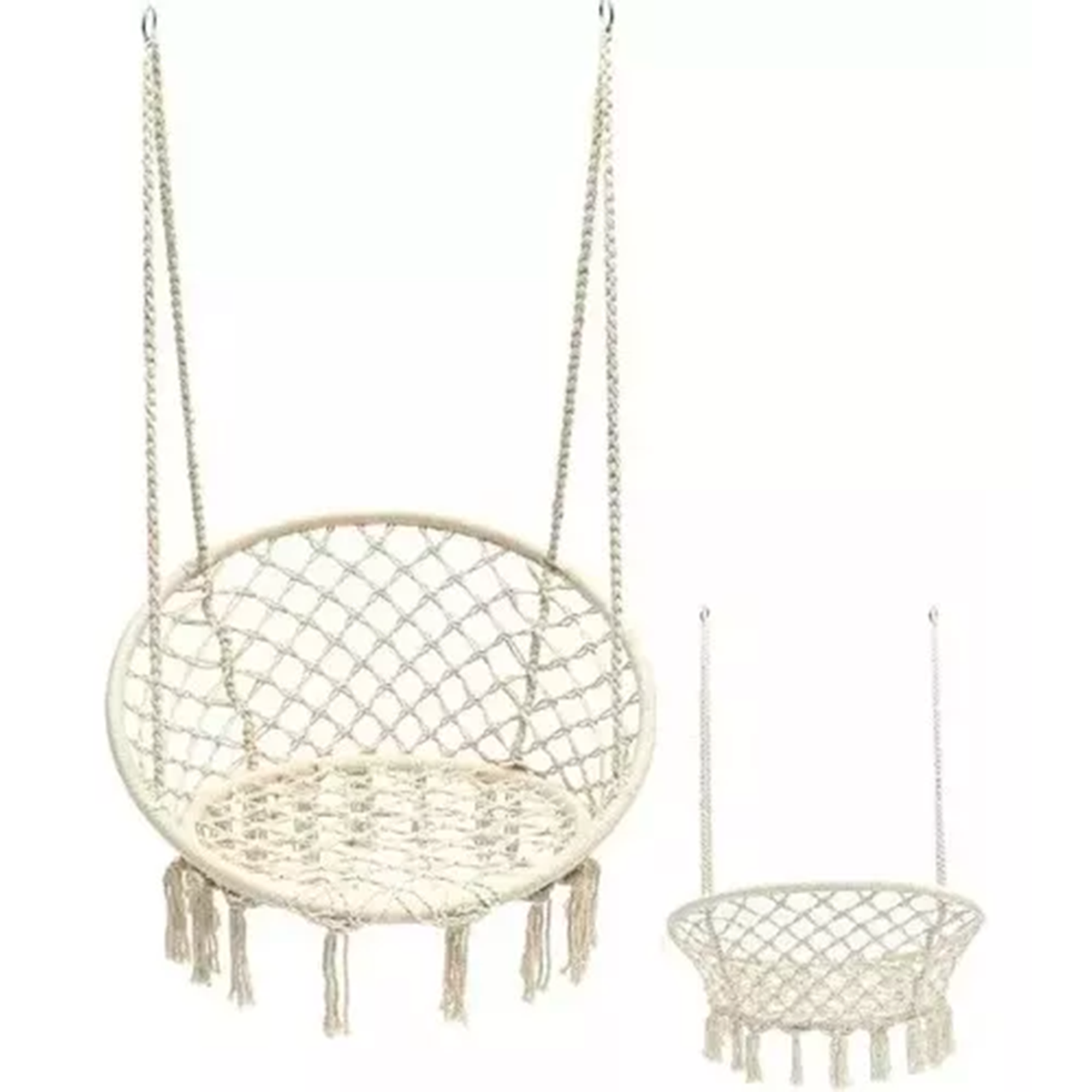 Silla Hamaca Tejido Colgante Para Casas Hogar-2