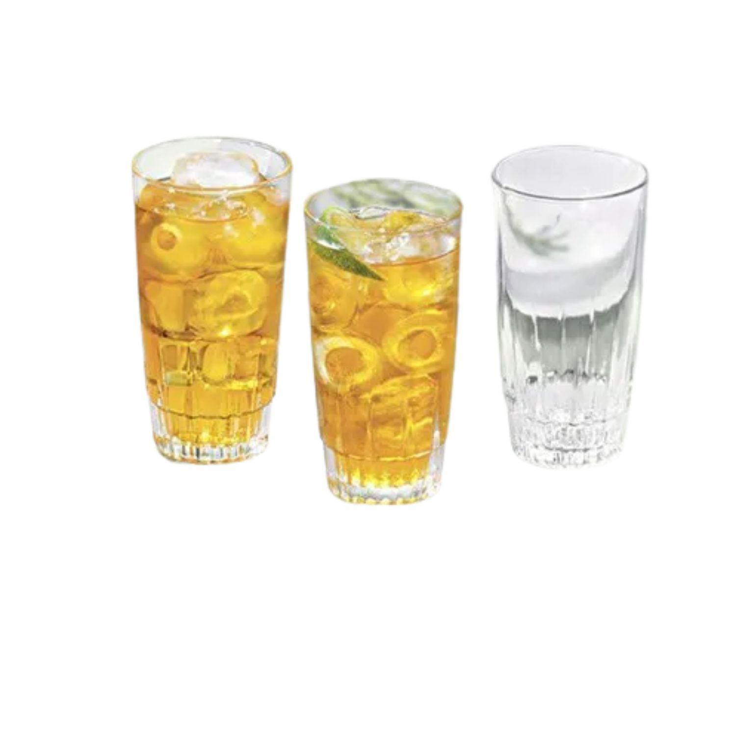 Set 6 Vasos Alto Long Drink Vega 330mL Trasparente-2