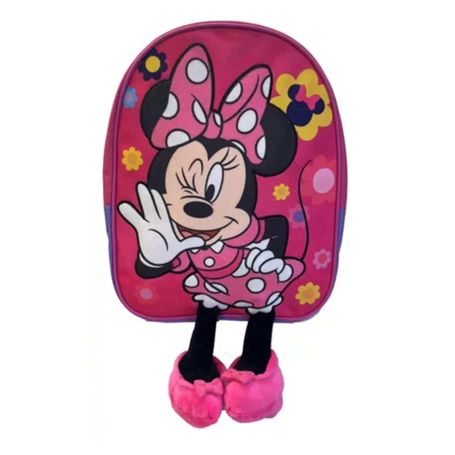 Mochila Infantil Diseño Ratona Rosa Divertido Escolar Niños-0