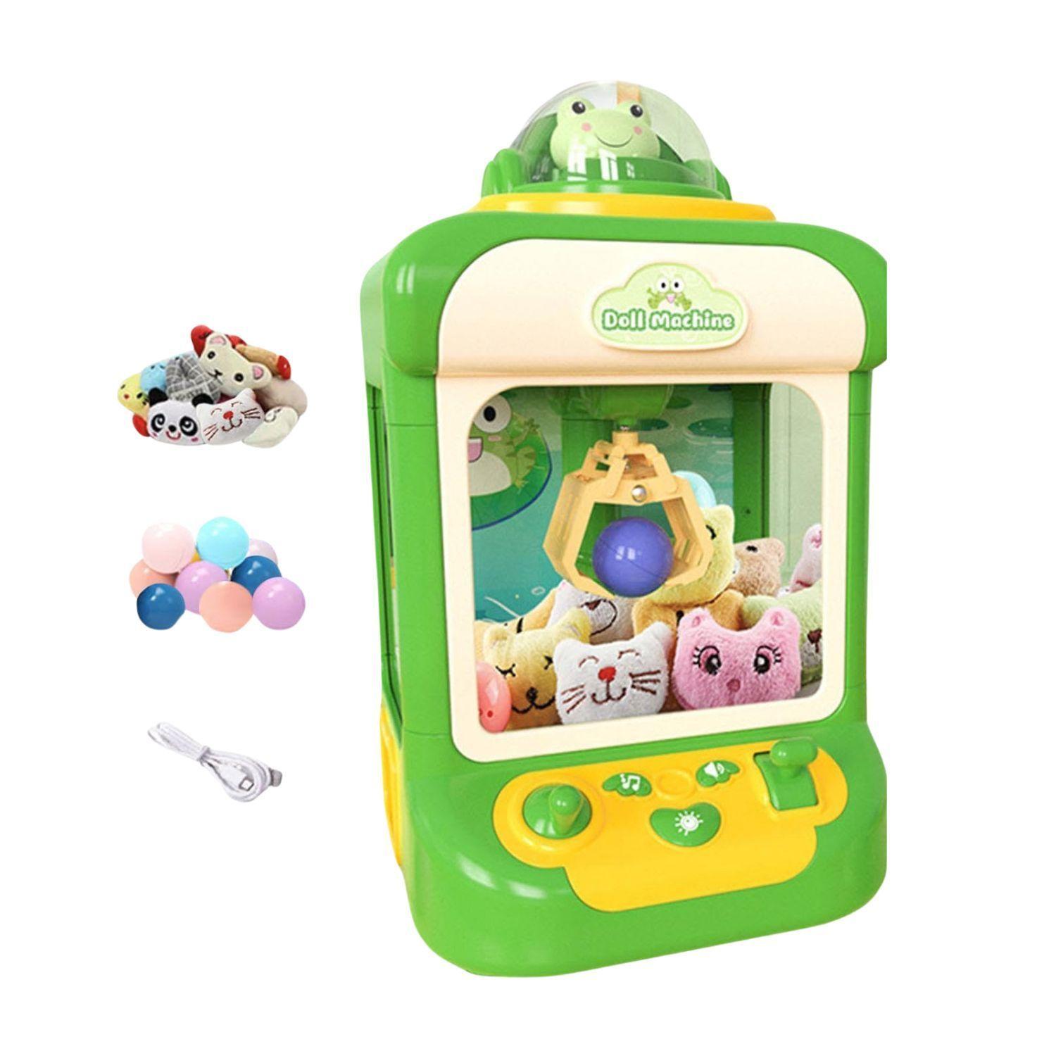 Juguete Mini Máquina Garra Muñecos Diseño de Rana para niños-2