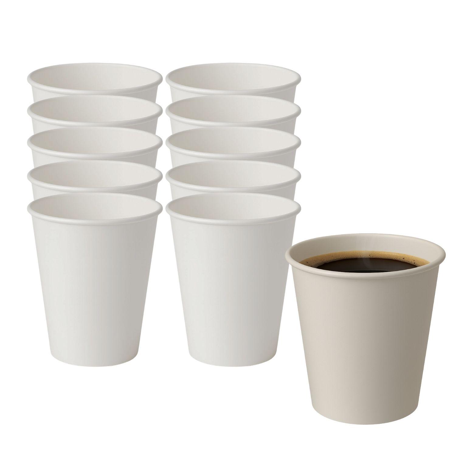 Set 10 Vasos Cafe Polipapel Termico 473mL 16Oz Desechable-0