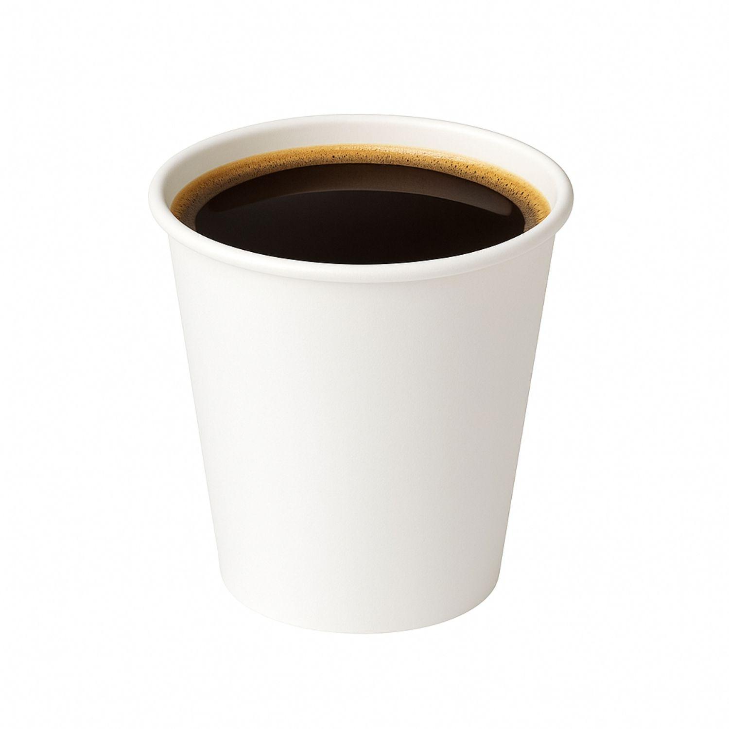Set 50 Vasos Polipapel Termico 236mL 8Oz Desechable Blanco-2