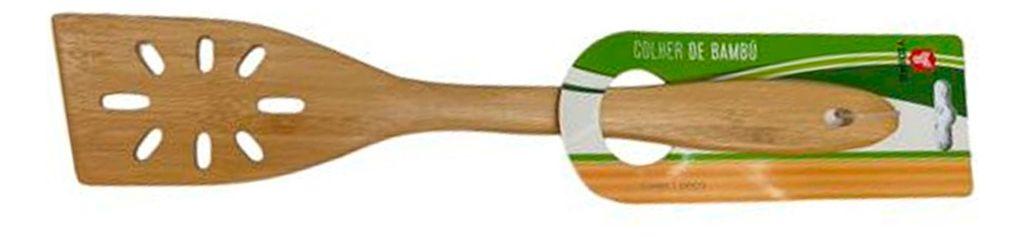 Espatula Utensilio de Bambu 32 Cm Para Cocinar Cocina 2-1