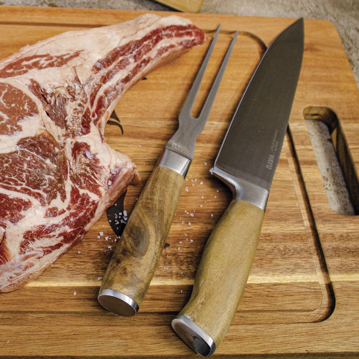 Set De Cuchillo Con Tenedor Wayu Revestimiento Antiadherente-5