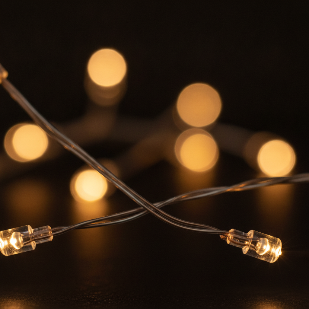 Cortina Luces LED 3x3m 300 LED USB Control Remoto Cálida-1