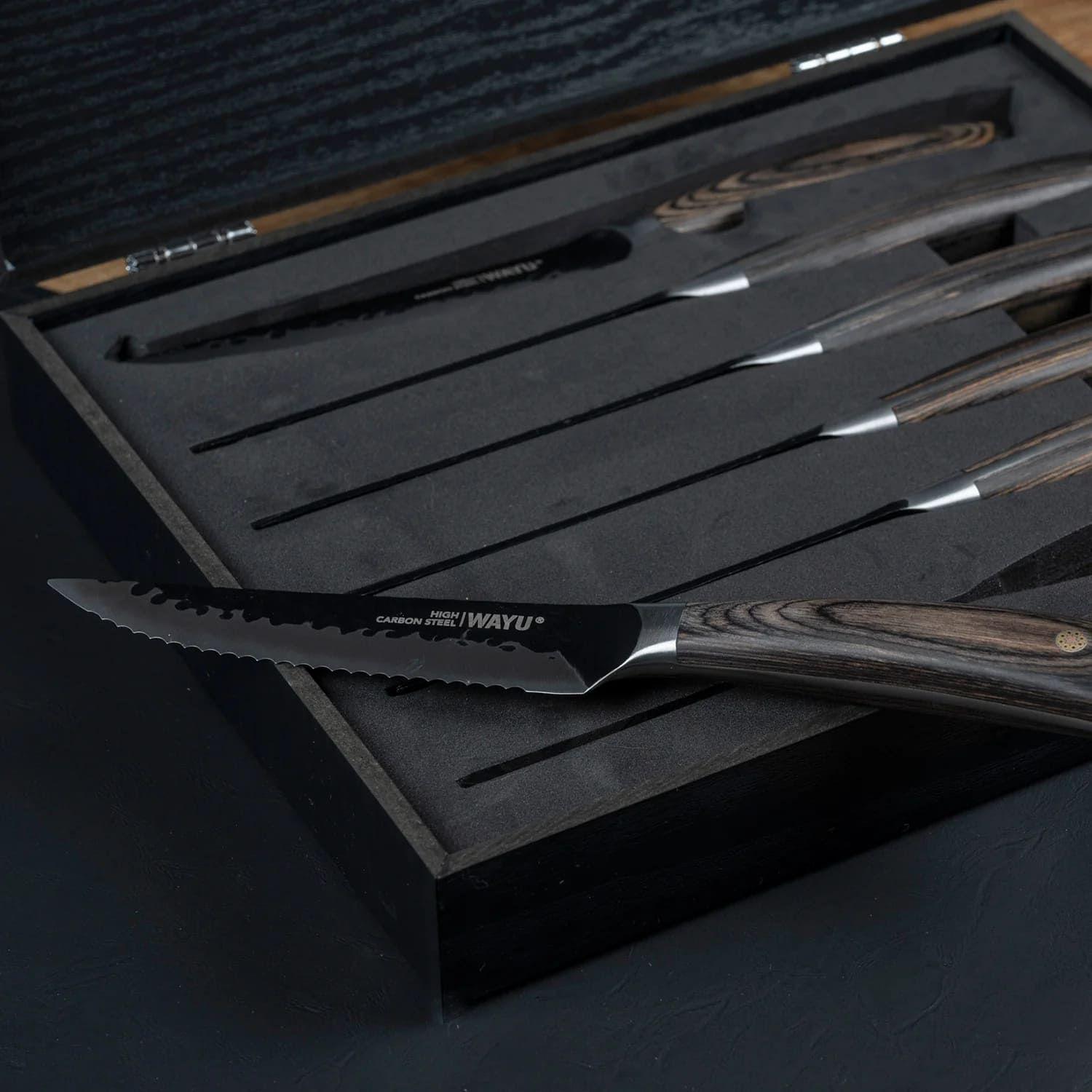 Set 6 Cuchillos Hammer Collection Wayu Cocina Hogar-5