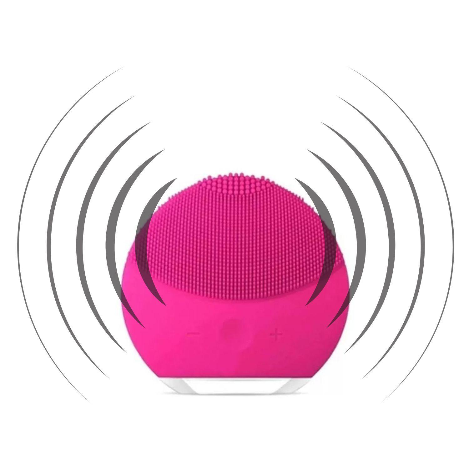 Exfoliador Eléctrico Cara 8cm Color Rosa Belleza Facial-3