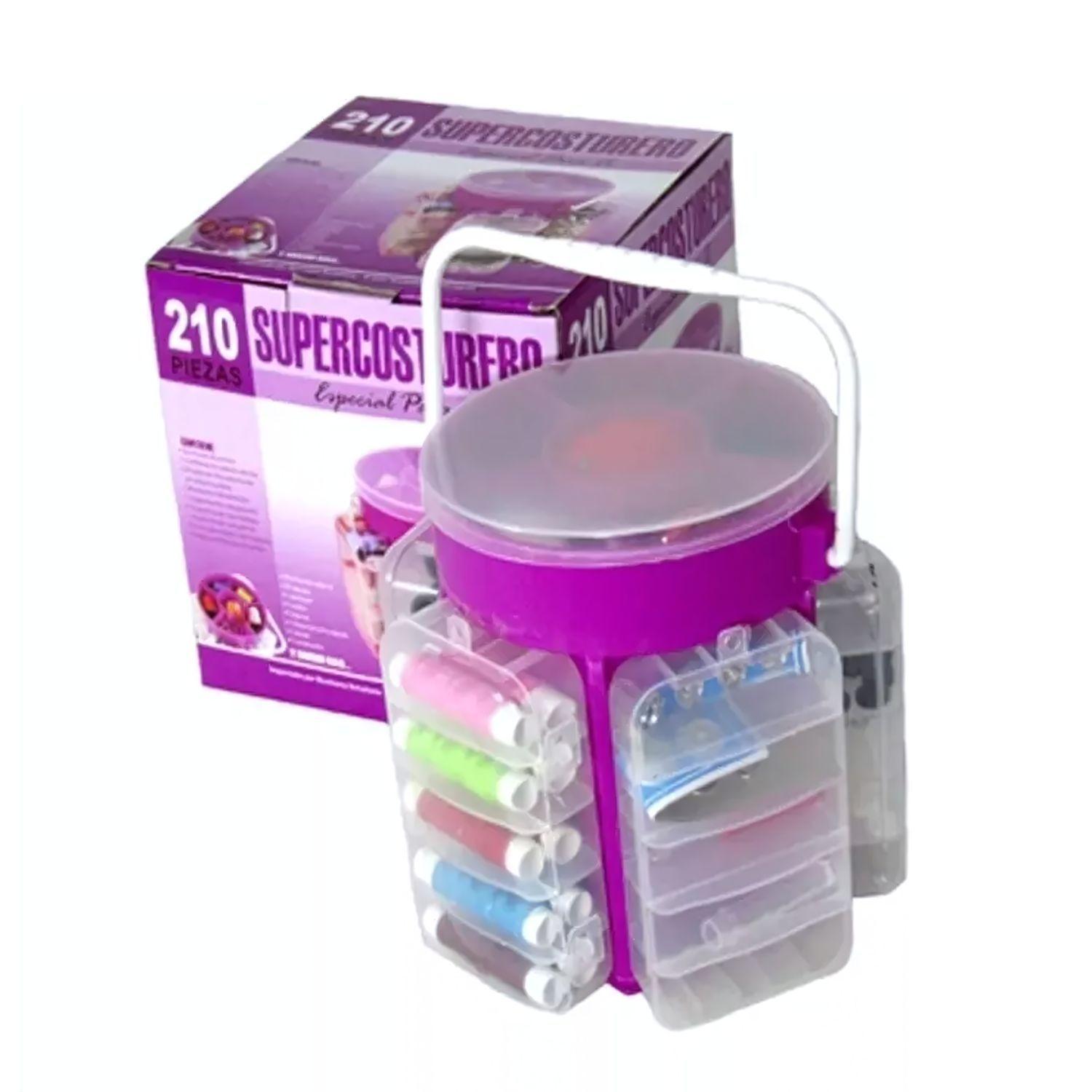 Costurero Organizador Set Costura 210 Piezas 18cm Resistente-1