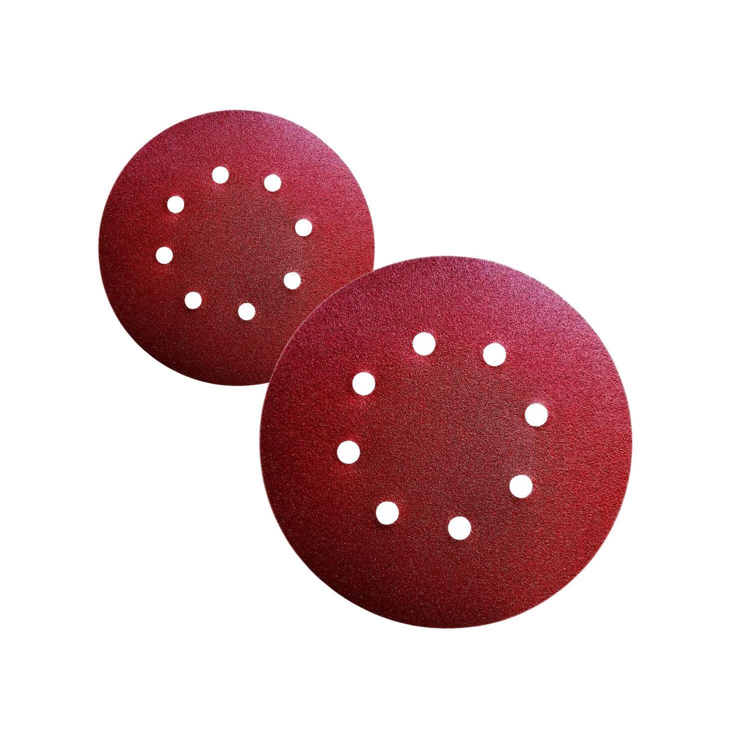 Set 7 Disco para Pulir Velcro 180mm Herramienta Ferreteria MK0287-2