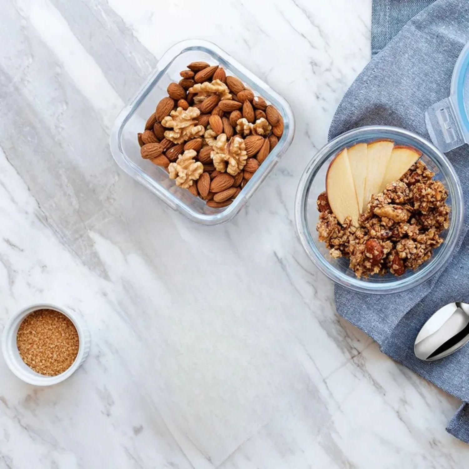 Set 10 Contenedores Recipiente Tapers Hermeticos Allegra-2