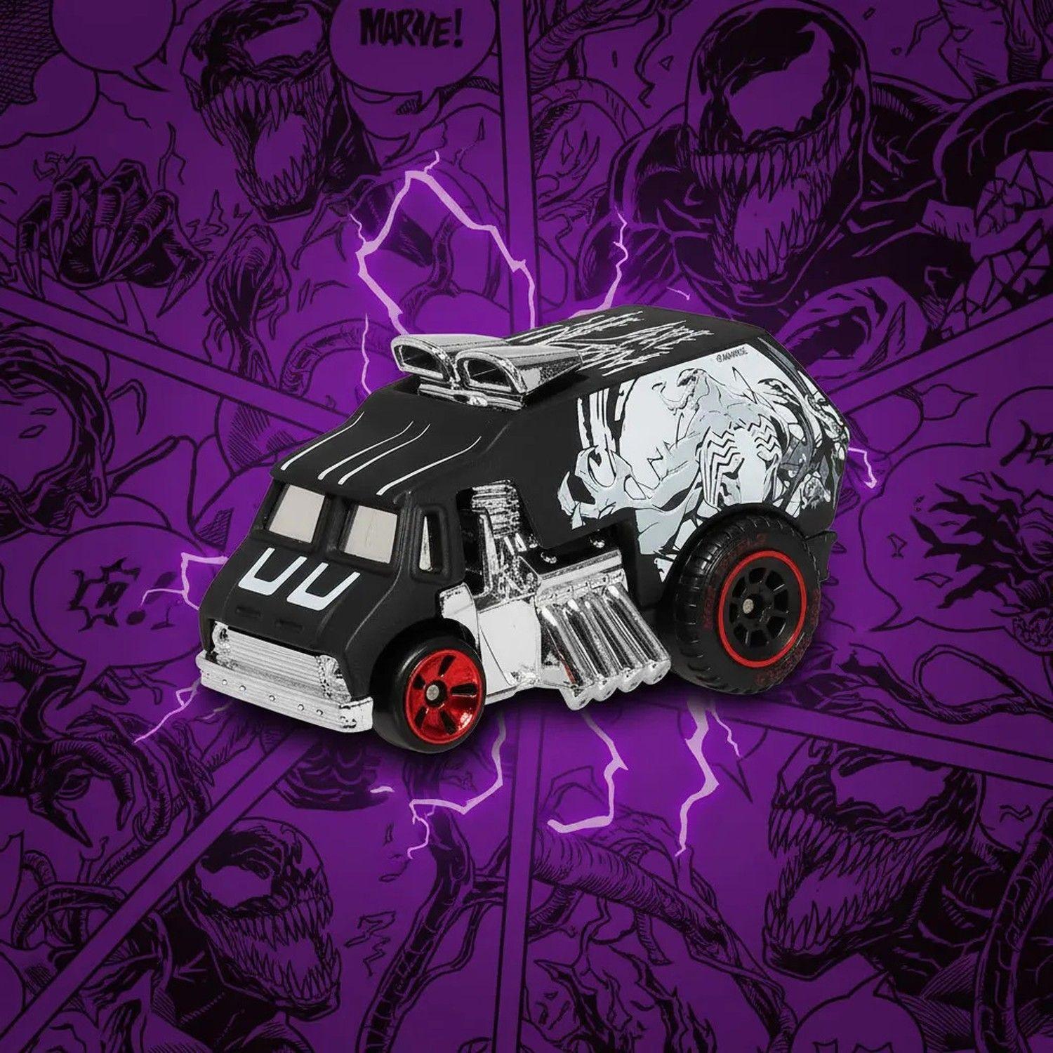 Hot Wheels Silver Series 1/5 Cool-One Venom Marvel-2