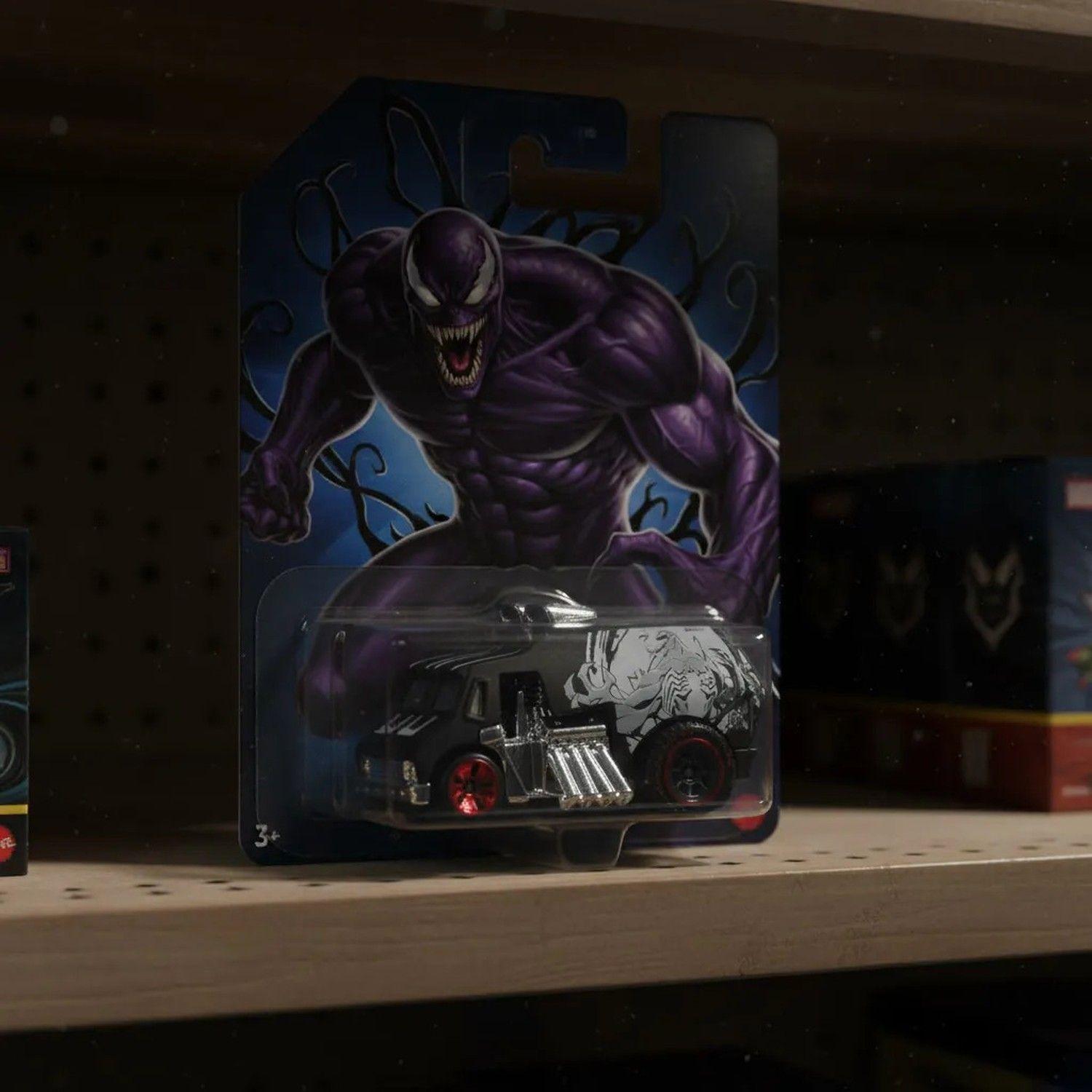 Hot Wheels Silver Series 1/5 Cool-One Venom Marvel-5