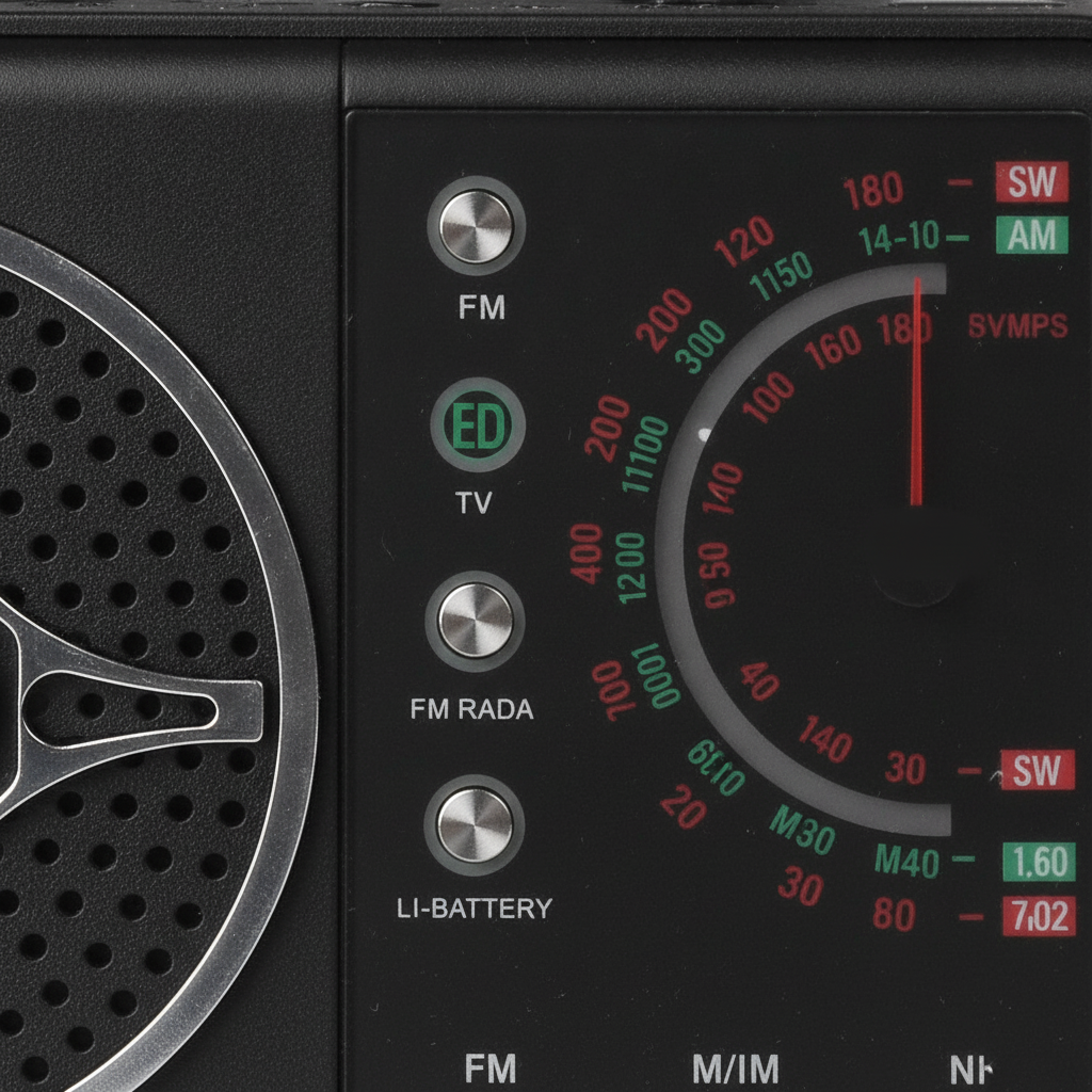 Radio Solar Bluetooth FM AM SW Portatil Recargable USB TF-3