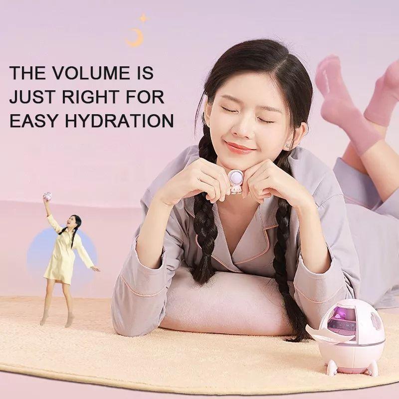 Lampara Humidificador Difusor Aroma Usb 3d Cápsula Espacial-4