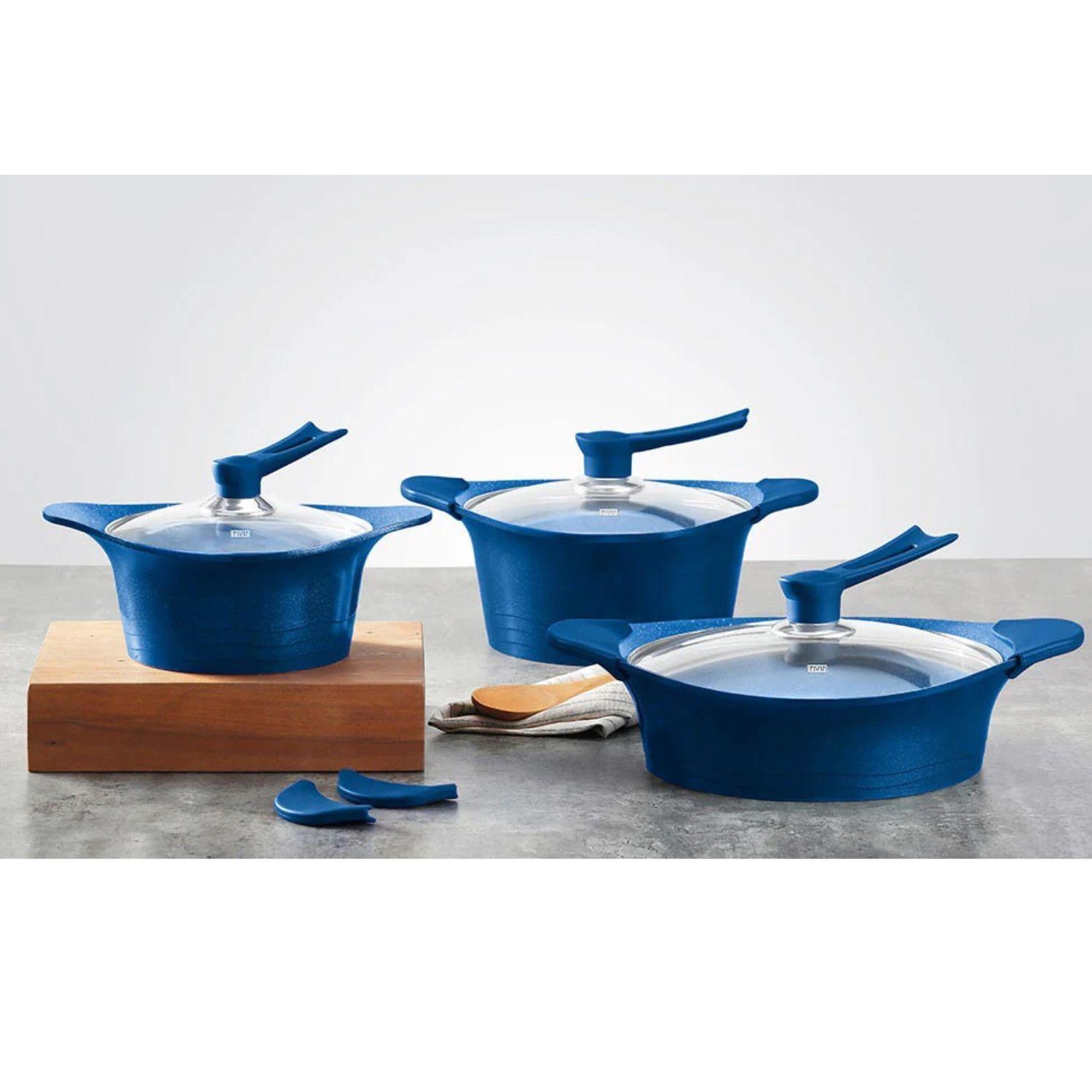 Bateria Cocina Bohlier 6 Piezas Aluminio Fundido-4