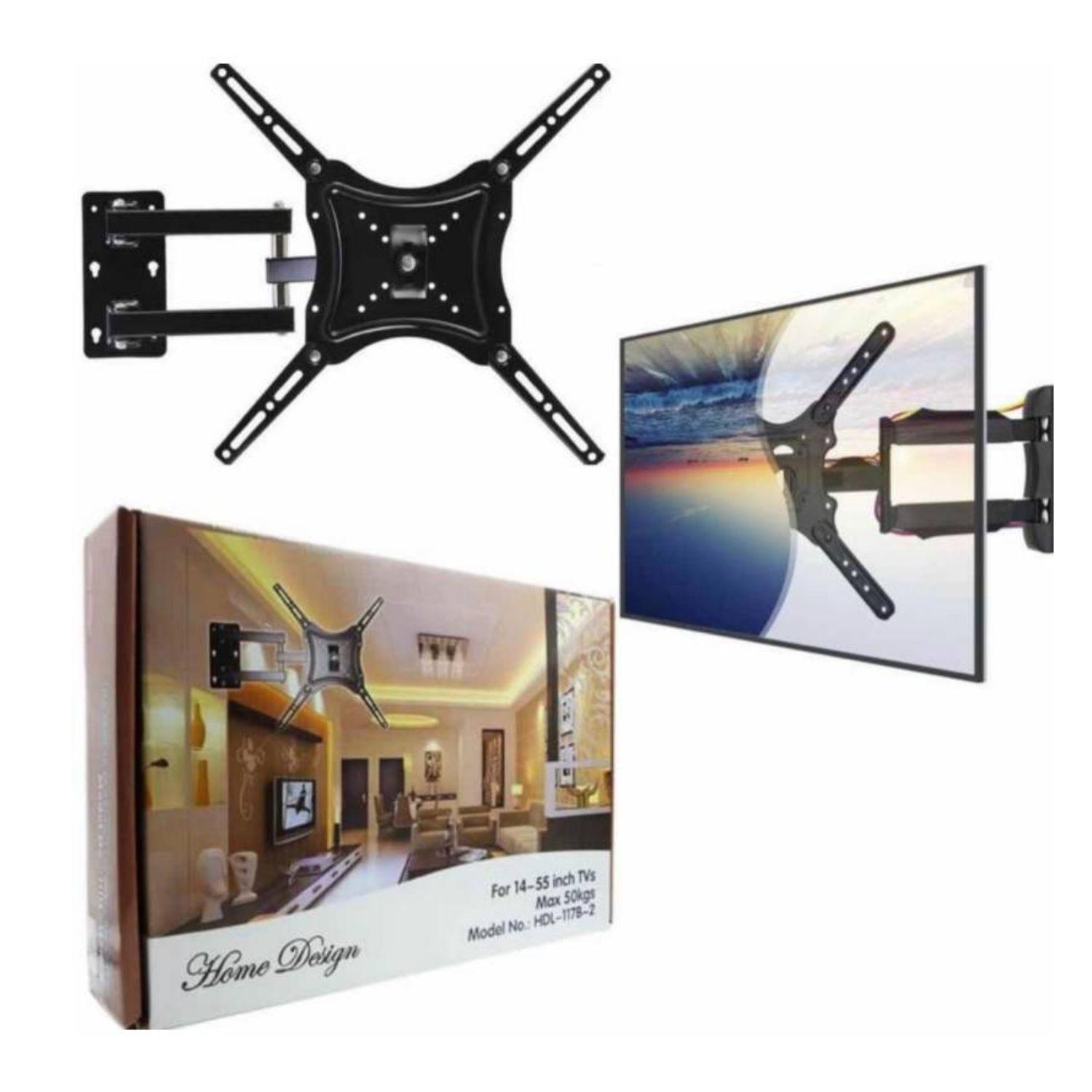 Soporte Para Televisor Con Brazo 14-55 Pulgadas Hasta 50 Kg-0