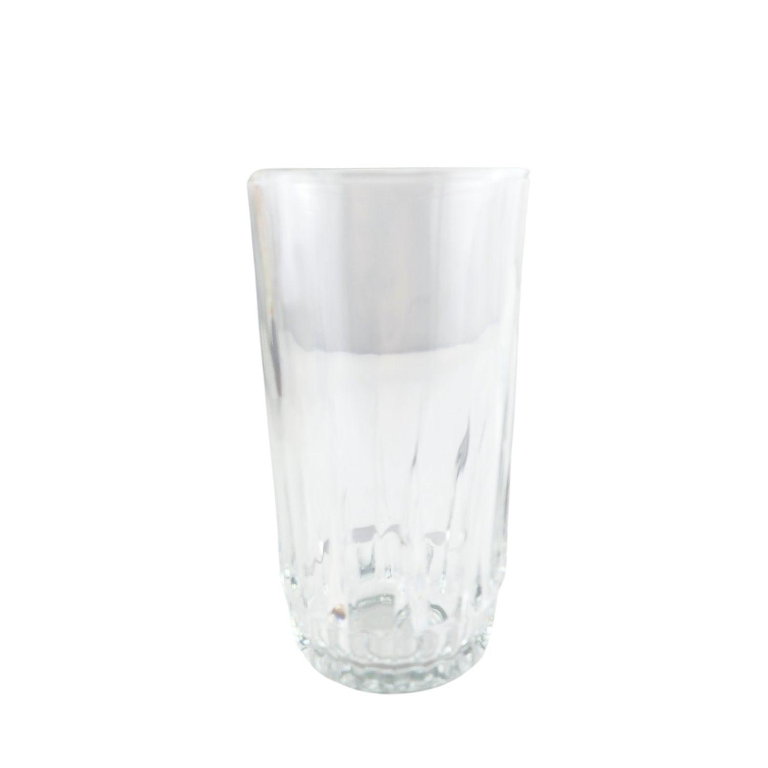 Set 12 Vasos Altos Whisky Cristar Prisma Rocks 335mL-4