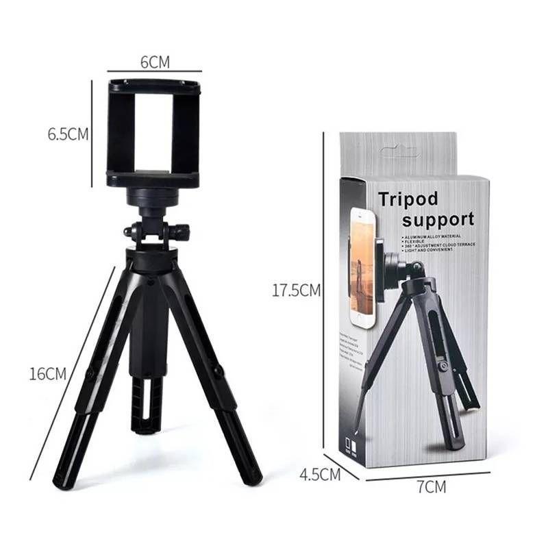Tripode Soporte Plastico ABS Flexible Porta Celular 360 Grados-2
