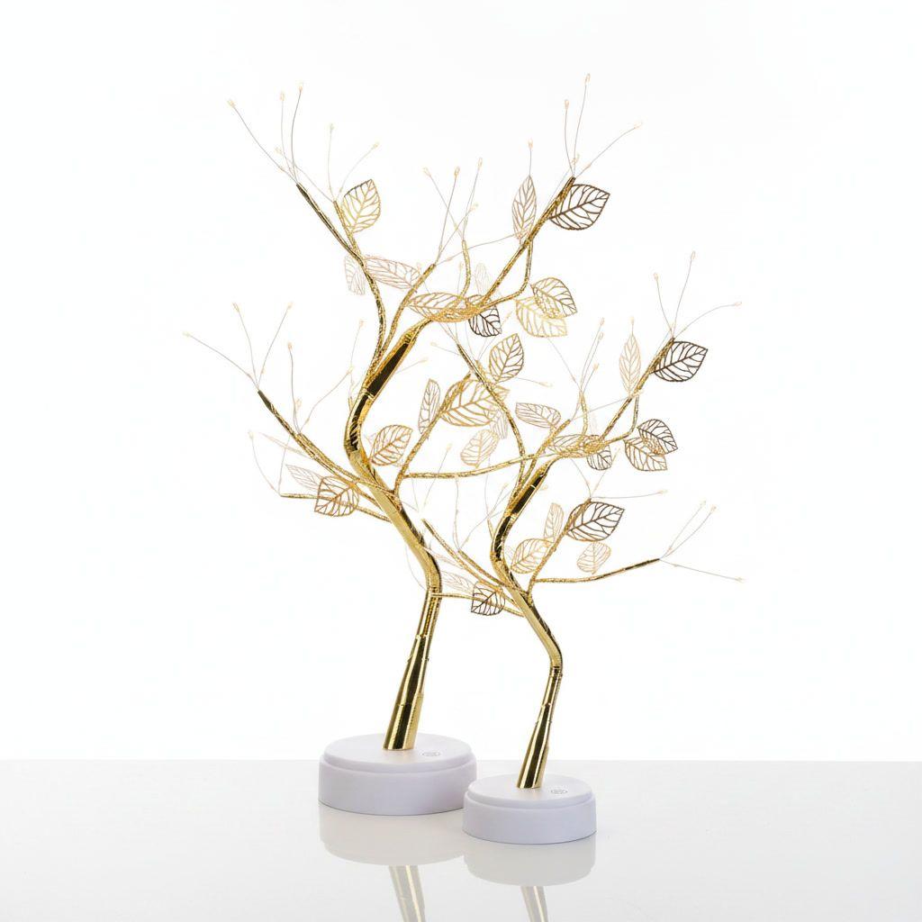 Lampara de Mesa Arbol Bonsai 72 Led Usb Velador Decoracion-3