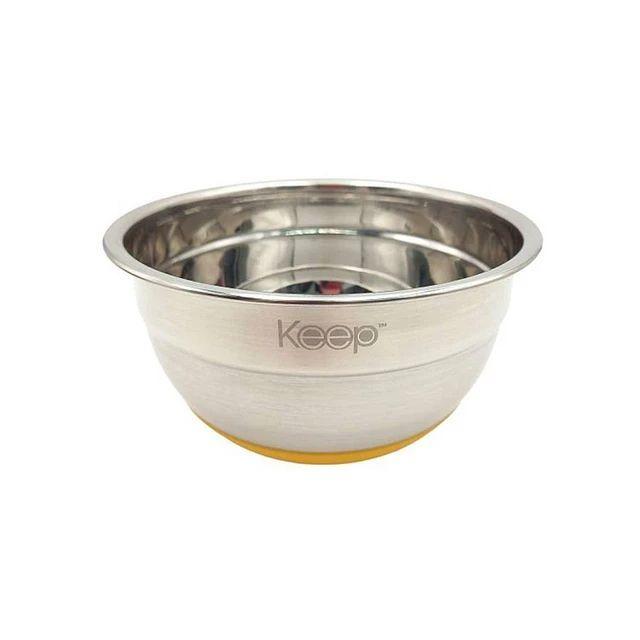 Bowl Acero Inoxidable 22 Cm Silicona Antideslizante Keep-0