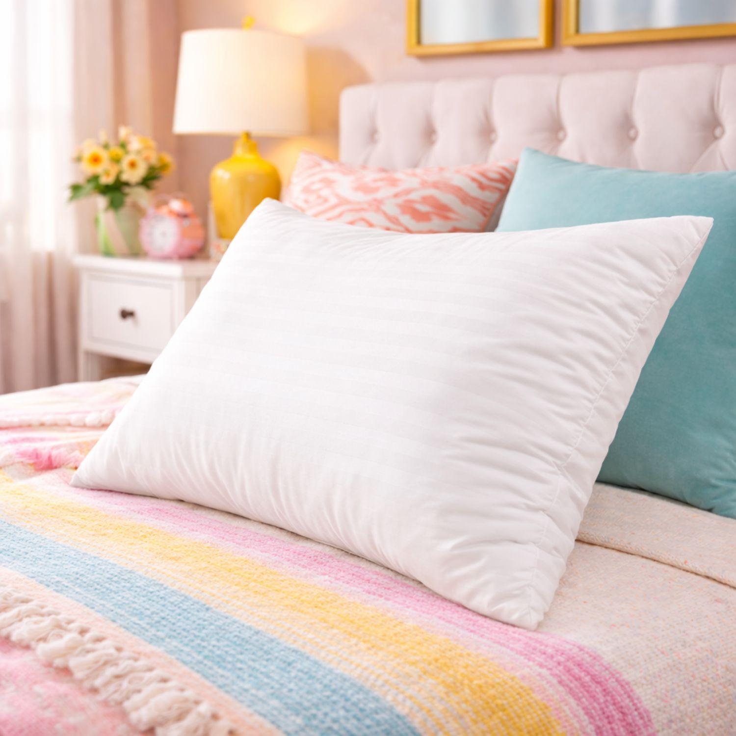 Almohada Estandar Blanca Martin 50x70cm Poliester-3