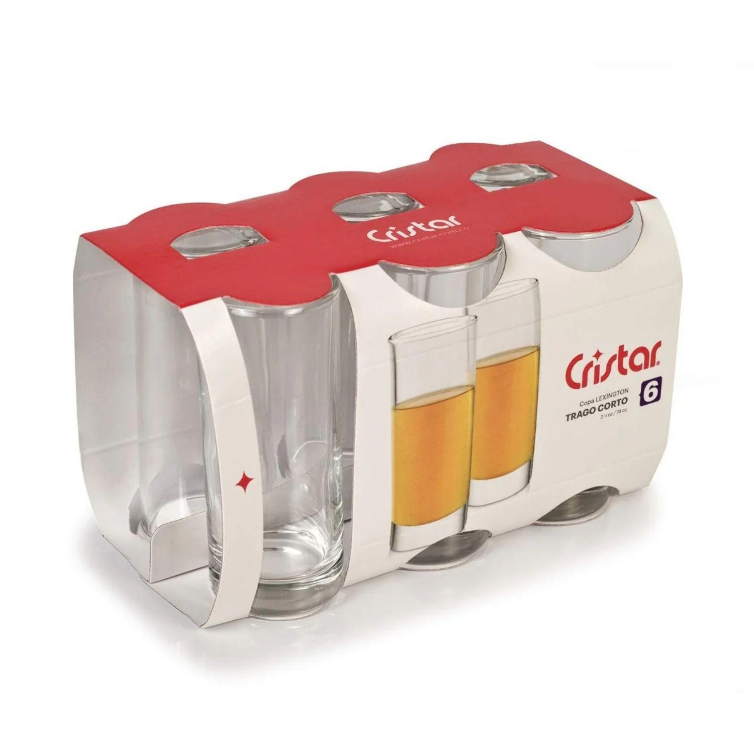 Set 72 Vasos Licor Lord 54mL De Vidrio Cristar Elegante-3