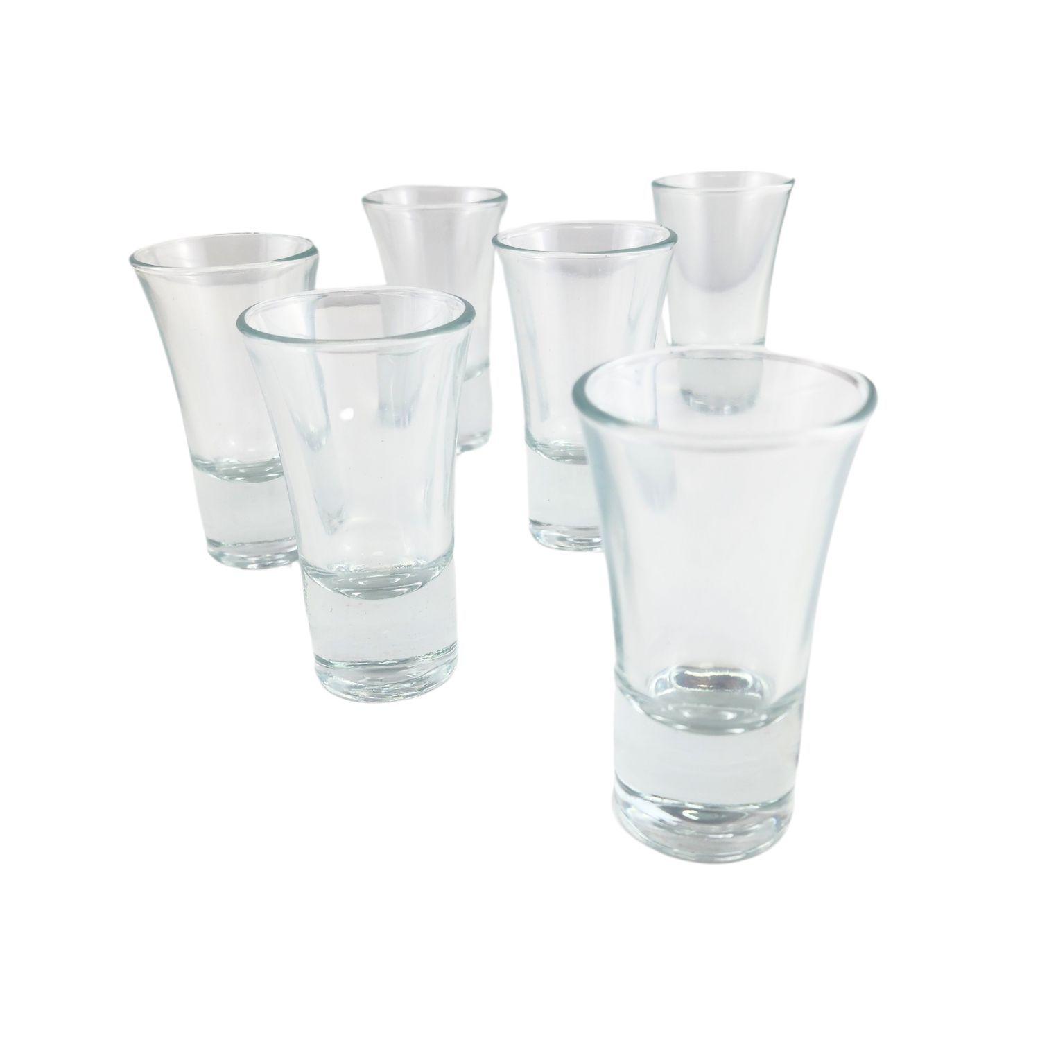 Set 6 Vasos Licor Lord 54mL Trago Corto Tequila Destilados-0