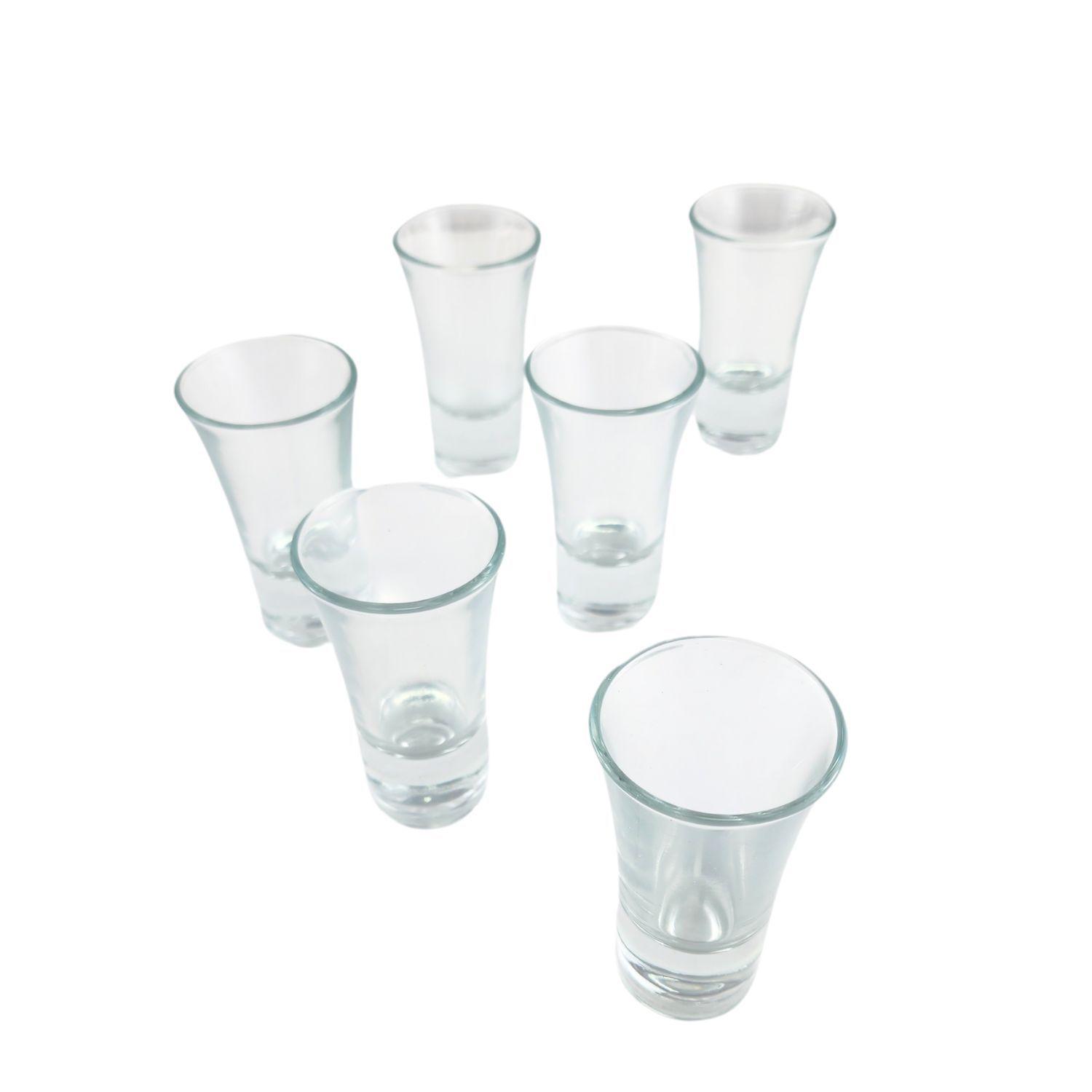 Set 6 Vasos Licor Lord 54mL Trago Corto Tequila Destilados-1