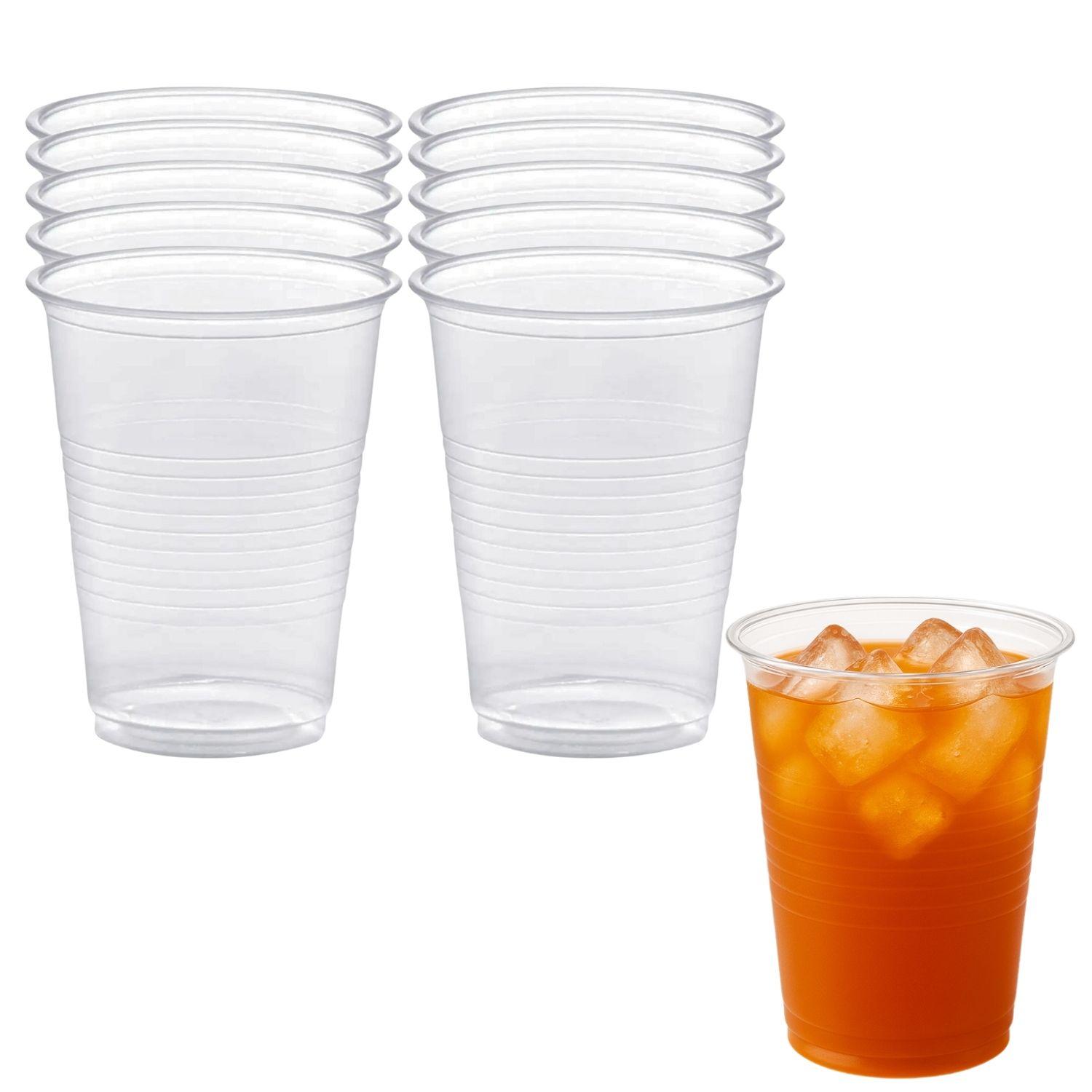 Set 30 Vasos Plastico 7oz 200mL Transparente Desechable-0