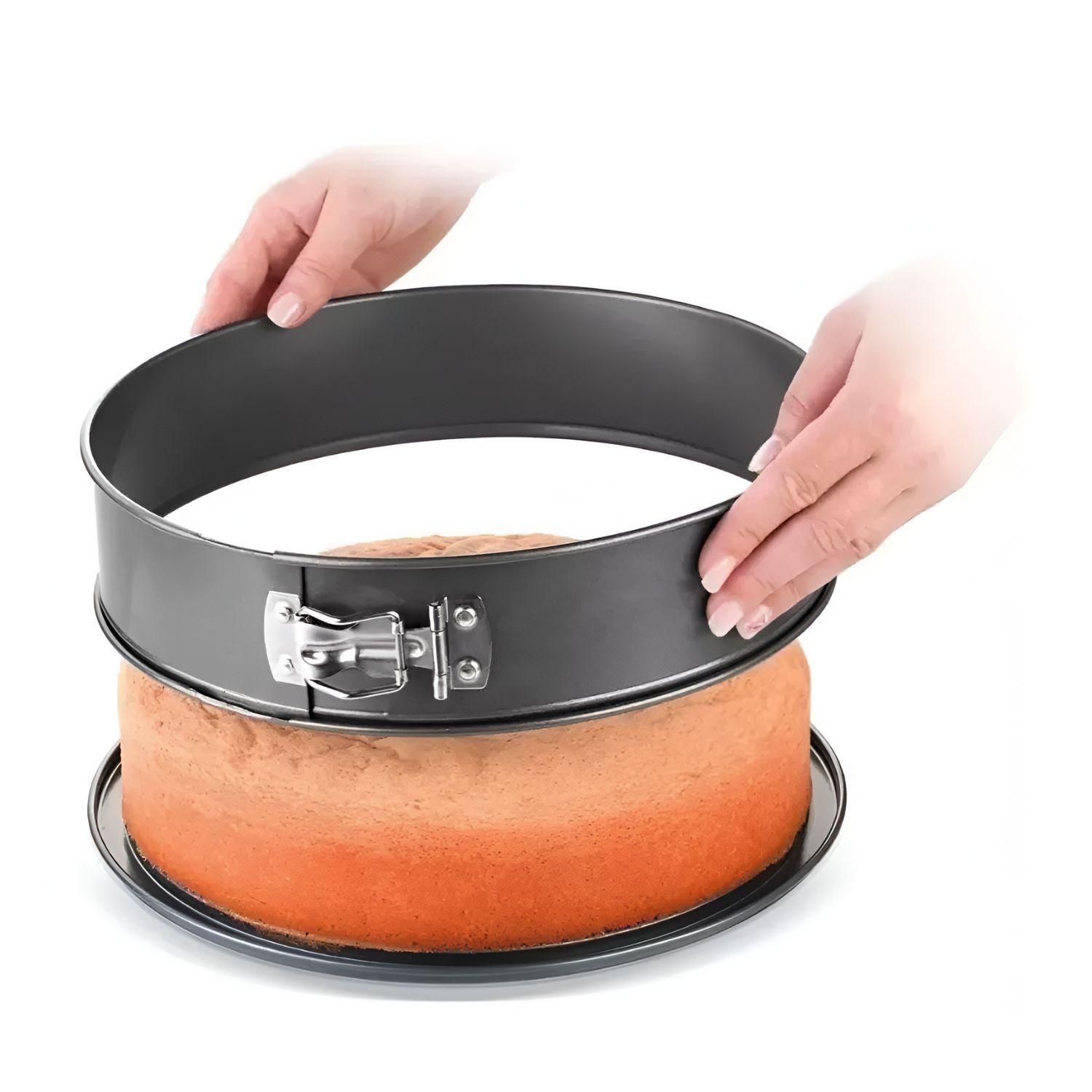 3 Moldes De Torta Desmontable Antiadherente Reposteria-3