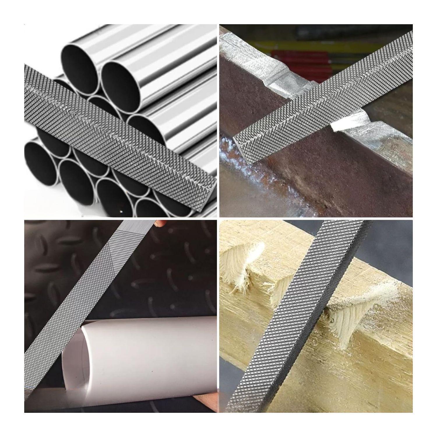 Lima Triangular de 8" Pulgadas Herramienta Ferreteria-3