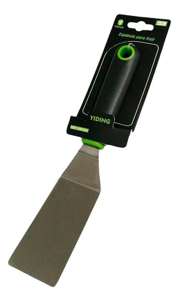 Espatula Para Planchas 25 Cm Cocina Cocinar Mango Negro-0
