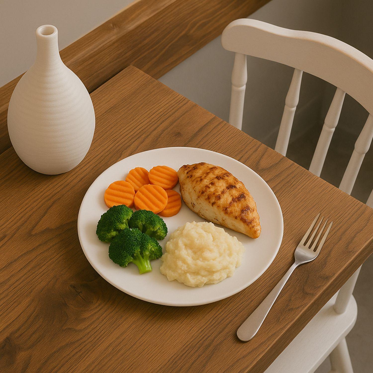 Plato Entrada Coupe 20cm Porcelana Blanca Hallen-1
