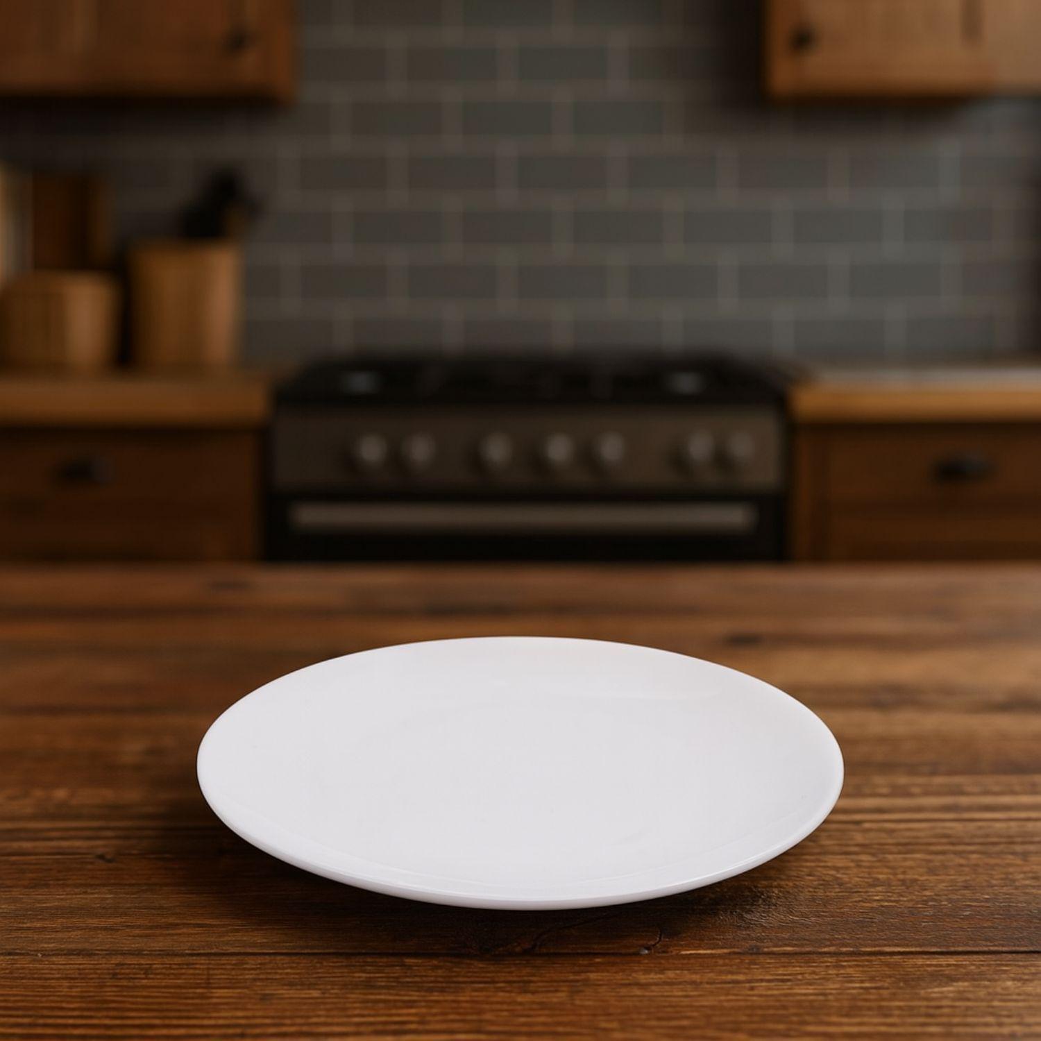 Plato Entrada Coupe 20cm Porcelana Blanca Hallen-2