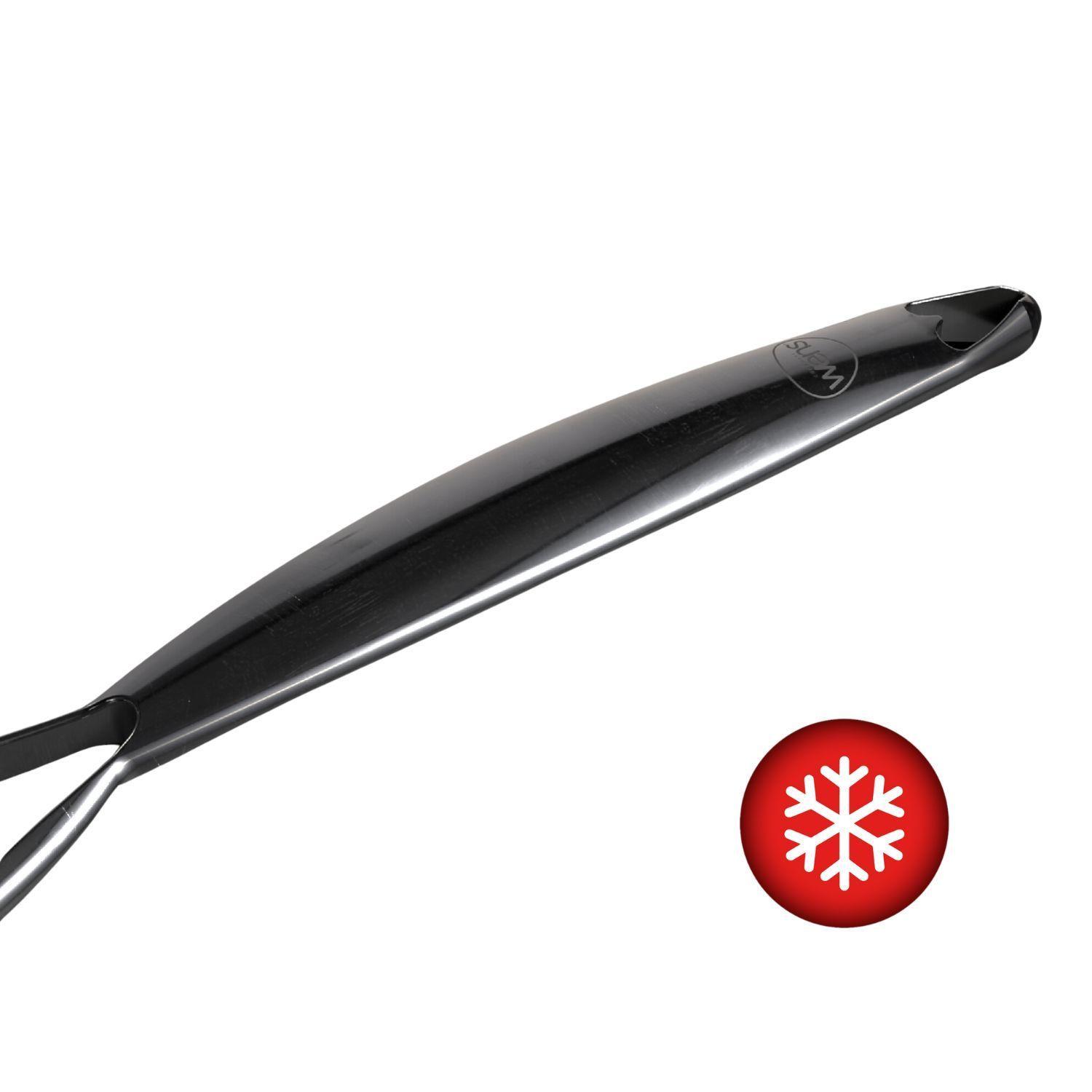 Wok Wens Honeycomb 28cm Acero Inoxidable Tapa de Vidrio-5