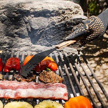 Espátula Parrillera Logo Wayu Especial para Parrilla 40,5cm-4