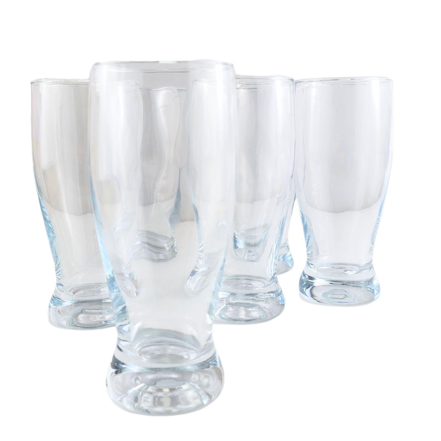 Set 6 Vasos Shoperos Bucarest Allegra De 340mL Cervezas-3
