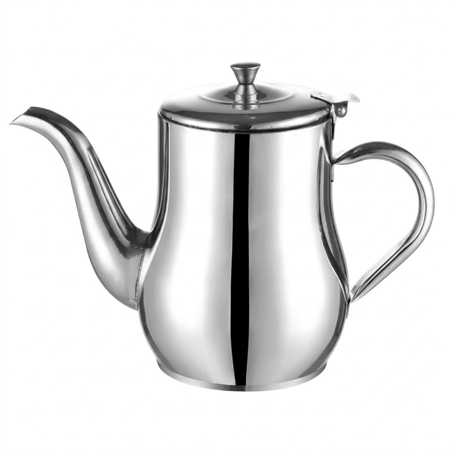 Tetera Té Acero Preparar Infusiones Filtro 500mL 18Oz-0