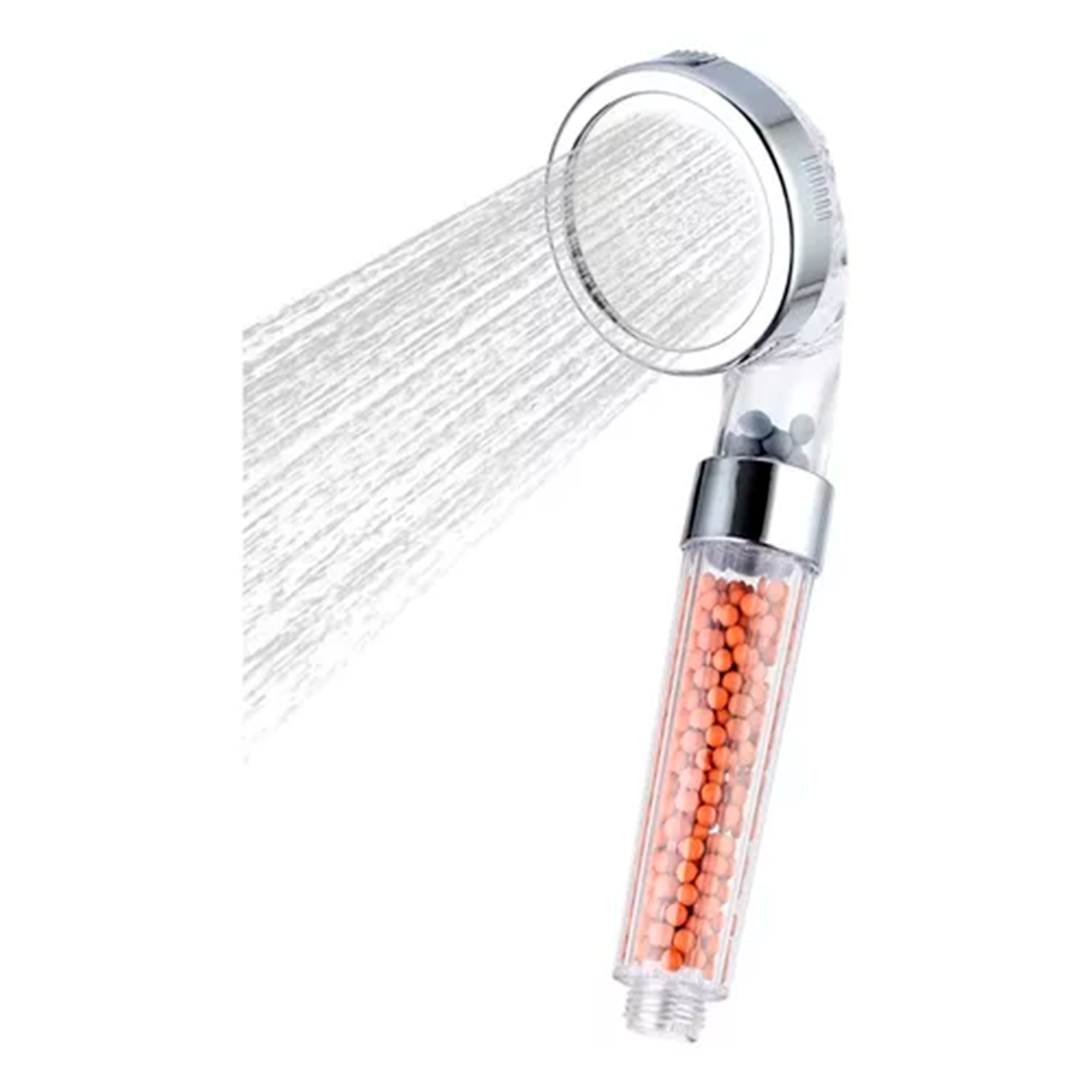 Cabezal Para Ducha Telefono Mango Filtrador De Carbono-1
