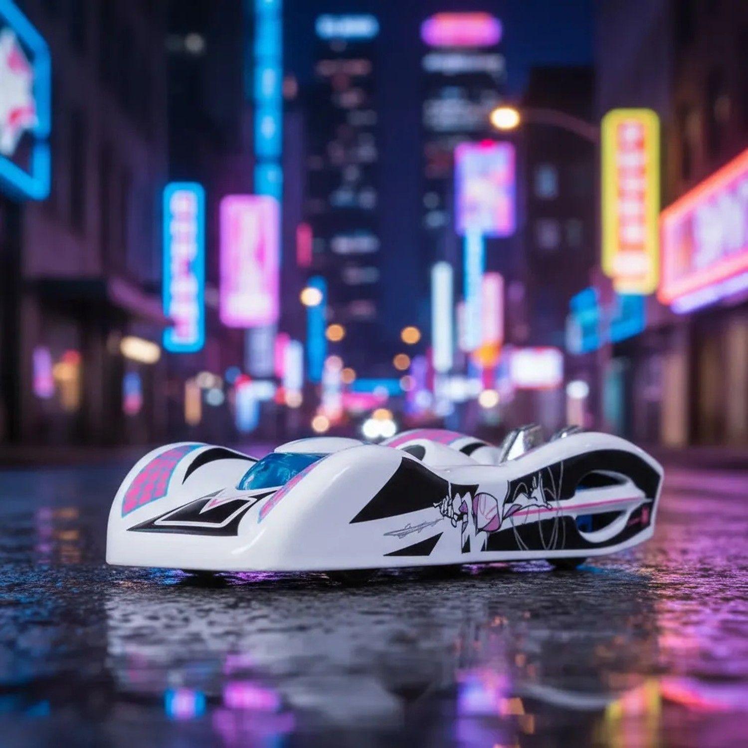 Hot Wheels Silver Series 2/5 Ground Fx Gwen Marvel-5