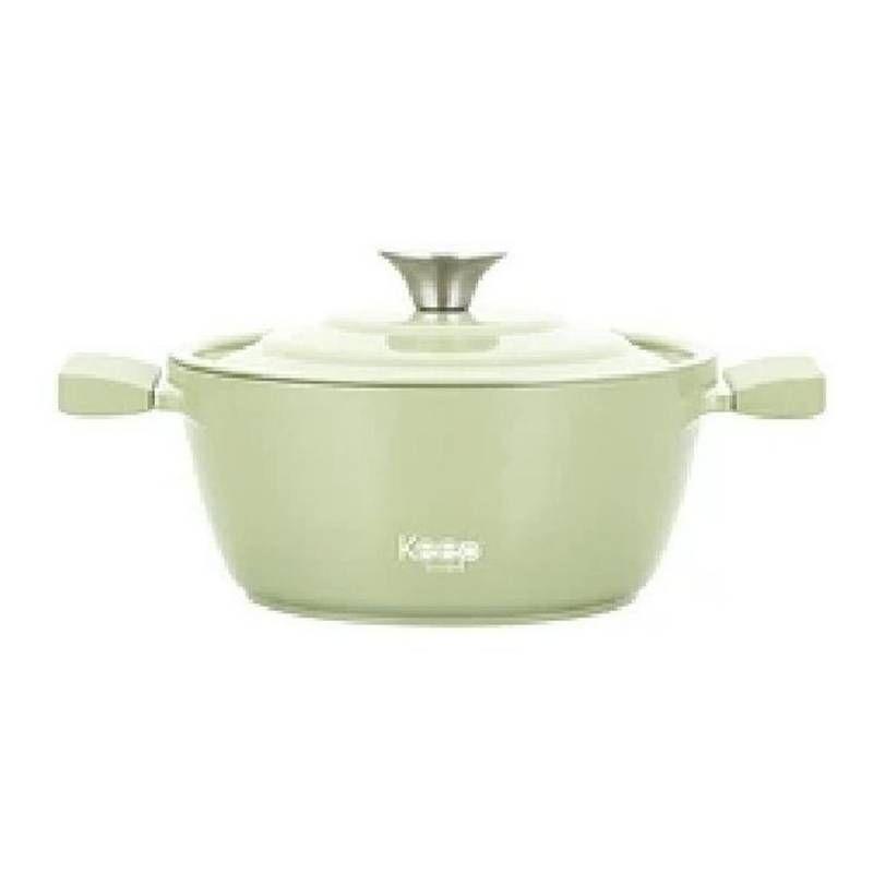 Bateria De Cocina 7 Piezas Keep Kitchen Vintage Pistacho-1