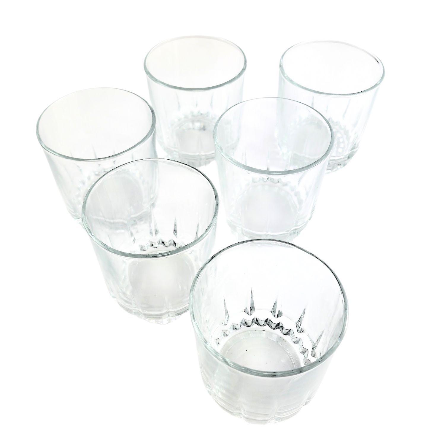 Set 6 Vasos Bajos Whisky Cristar Prisma Rocks 306mL-4