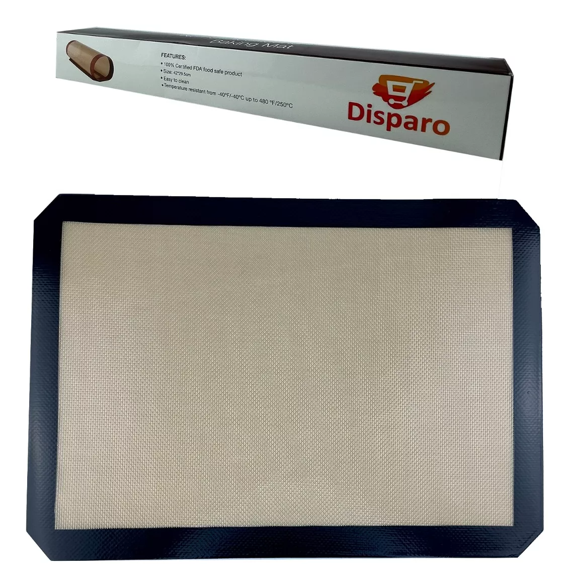 Lámina De Silicona Horno Antiadherente Para Repostería -3