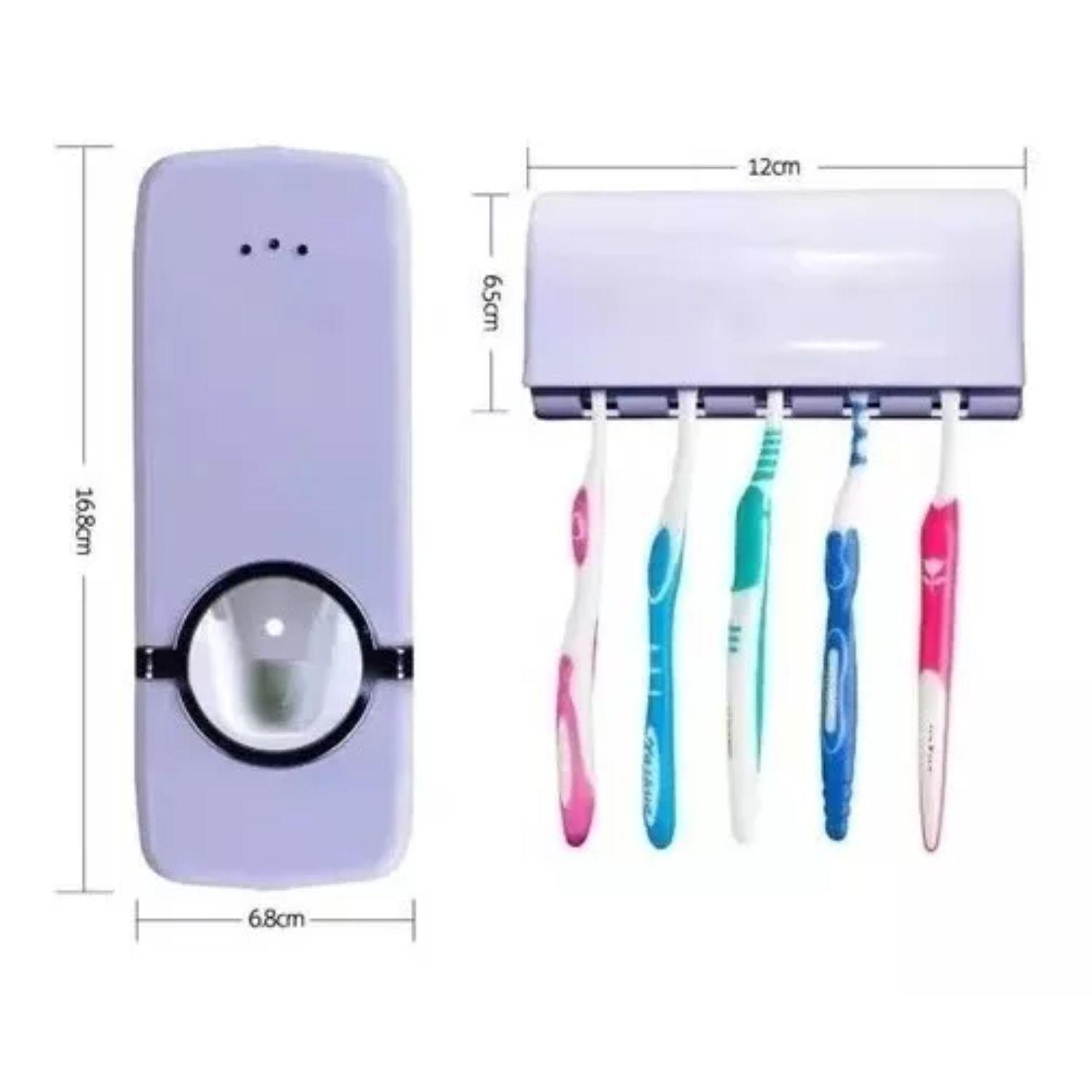 Dispensador Organizador Automático Para Pasta Dientes-2
