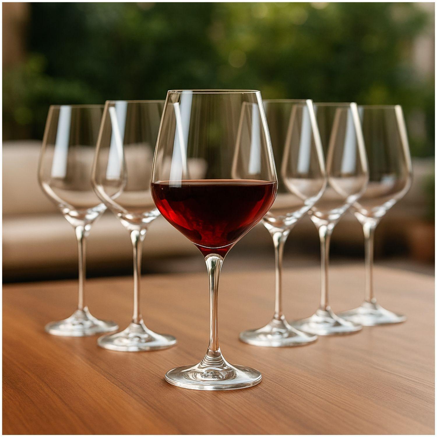 Set de 6 Copas de Vino Tinto Brunello Cristar 507mL-1