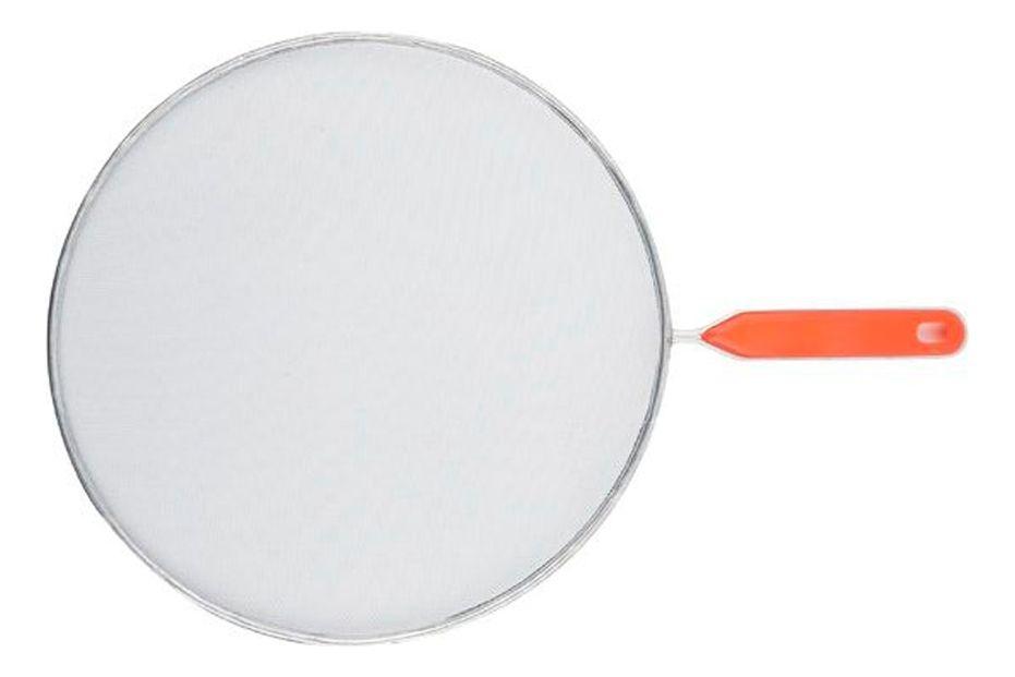 Colador Tapa Anti Salpicadura Grasa Aceite 29 Cm Olla Sartén-1
