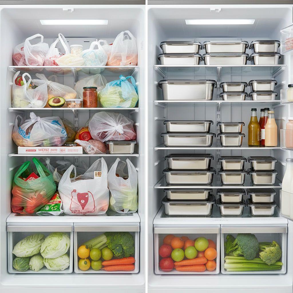 Hermético Acero Inox 5L Wayu Microsafe Apto Microondas-3