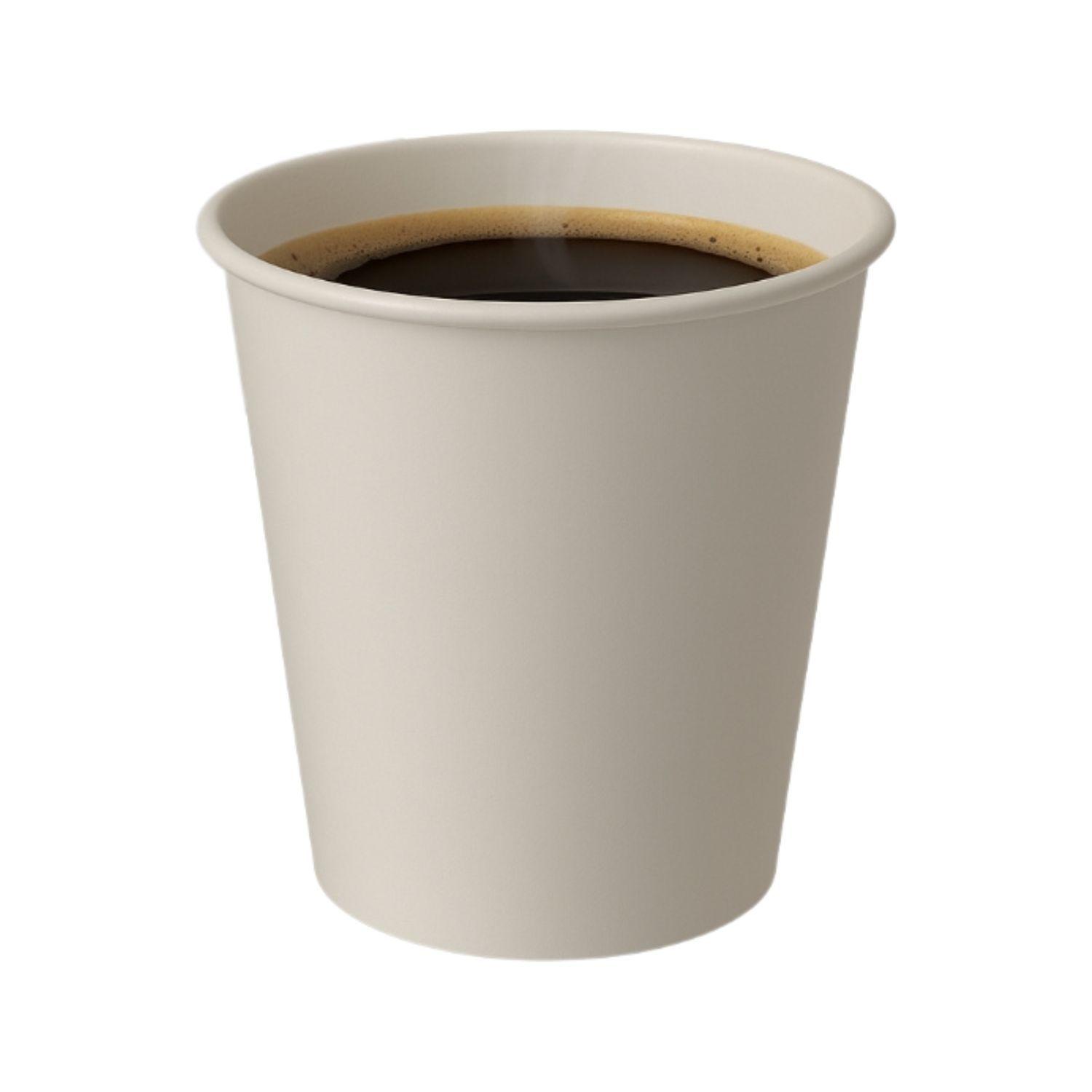 Set 50 Vasos Cafe Doble Pared Termico 236mL 8Oz Desechable-1