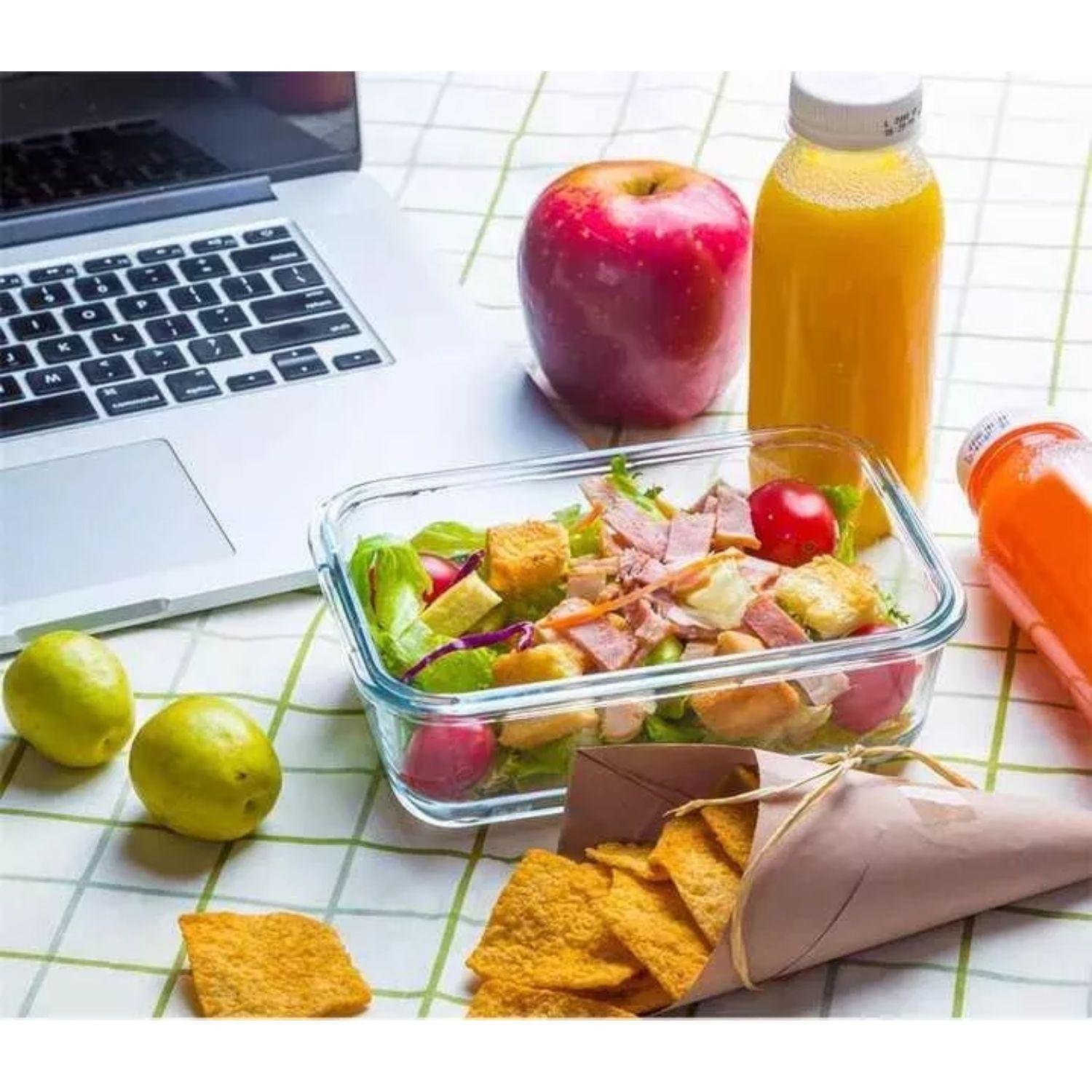 Set 6 Contenedores Hermetico Rectangular 750mL Allegra-3