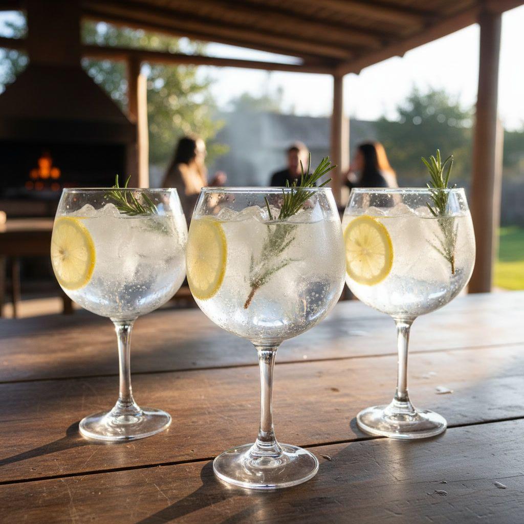 Set 3 Copas Copones Gin Ginebra 657ml Cristar Vidrio-6